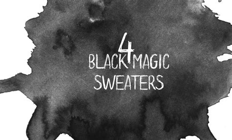 This is blacl magic sweater